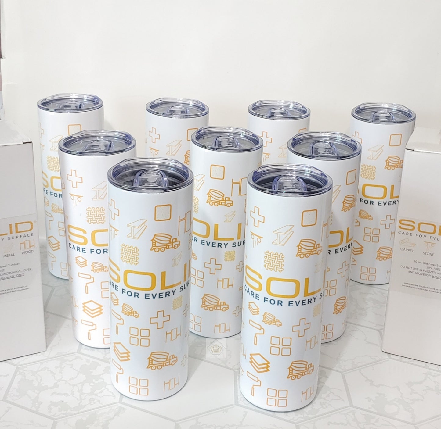 Custom 20 Oz Tumbler Set of 50-200