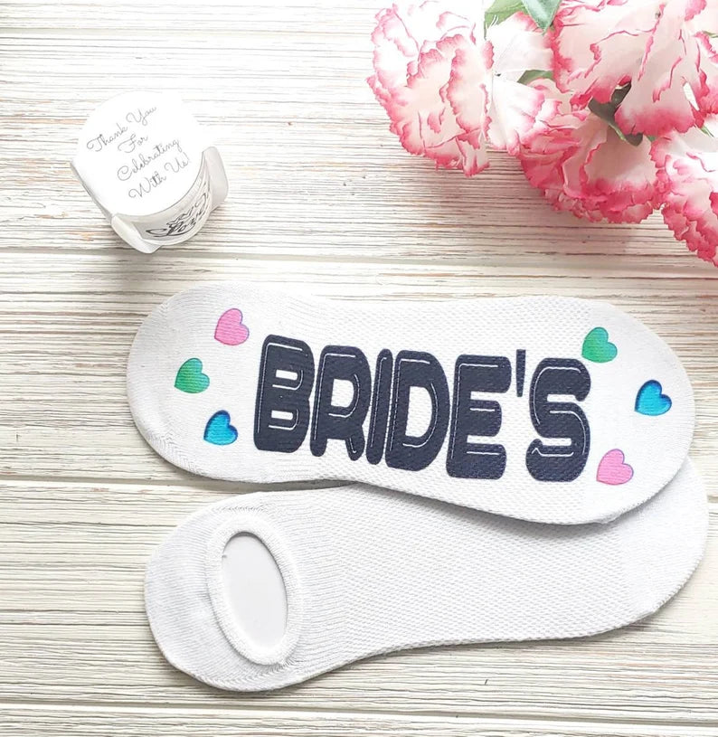 The Bride Wedding Socks