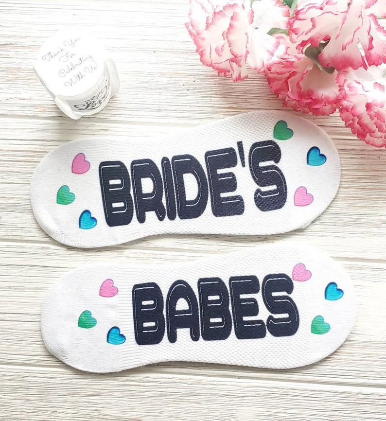 The Bride Wedding Socks